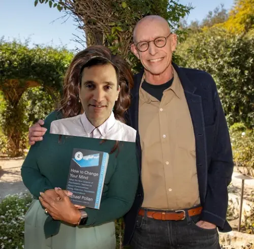 With Michael Pollan at book launch